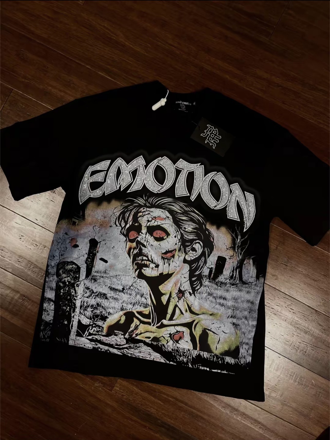 Camisa Oversize Emotion Negra