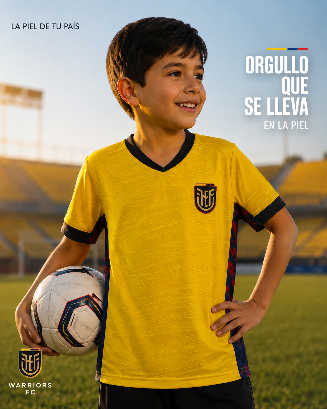 Camisa de La selección amarilla