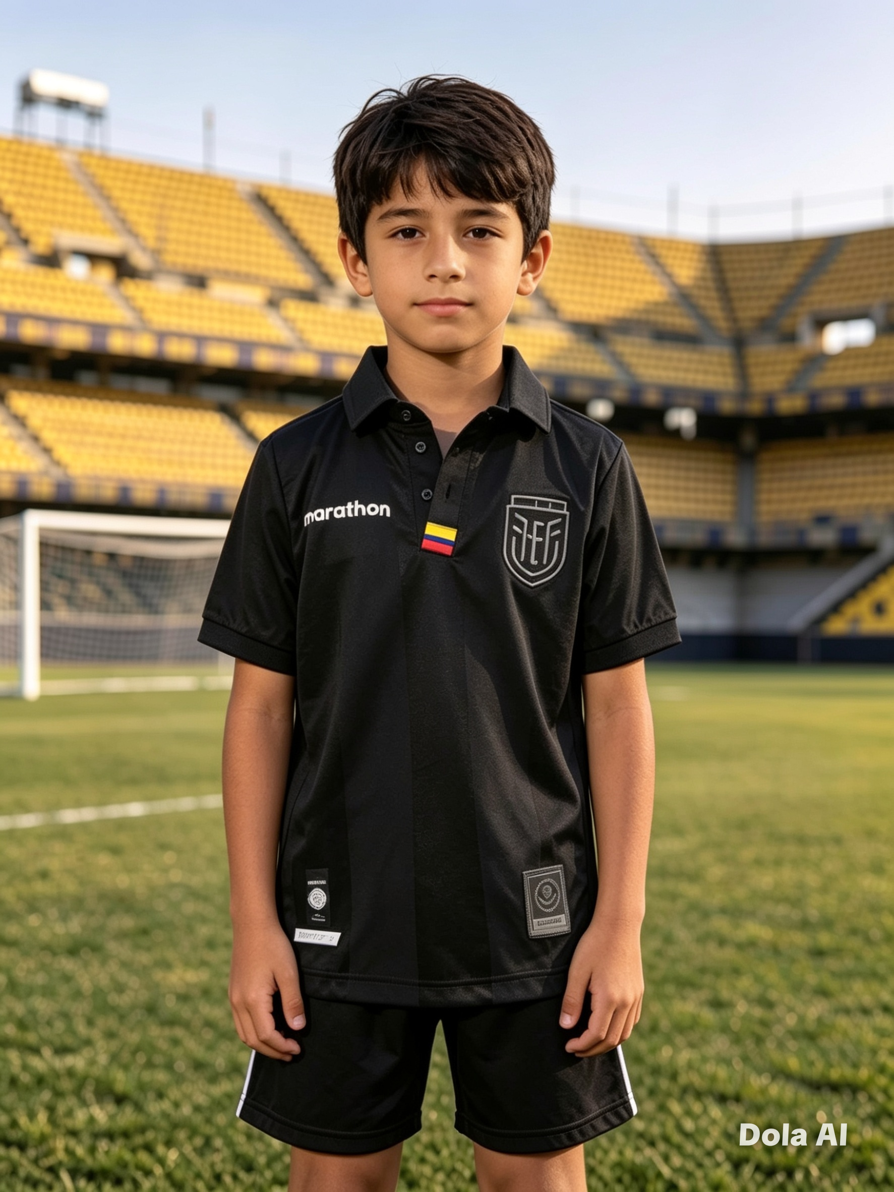 Camisa de Ecuador Negra