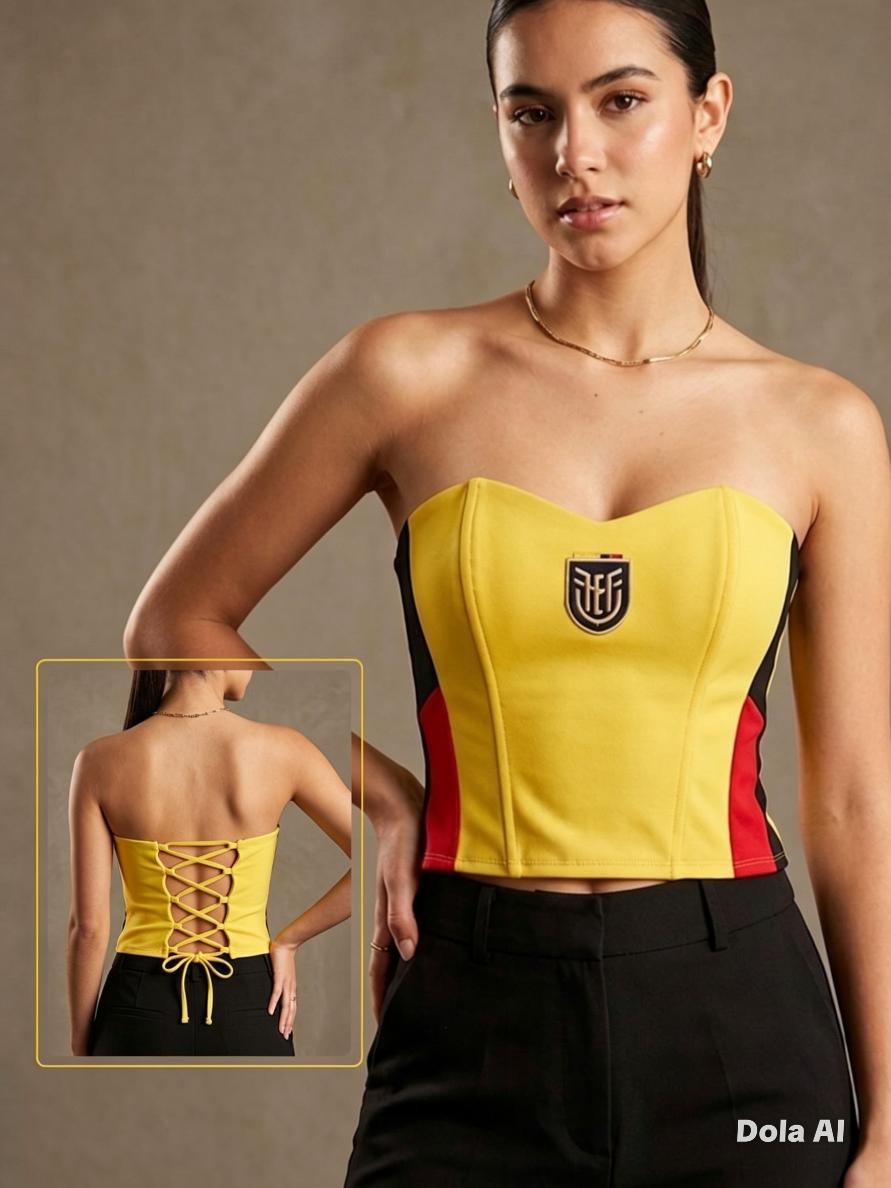 Corset de la selección amarilla