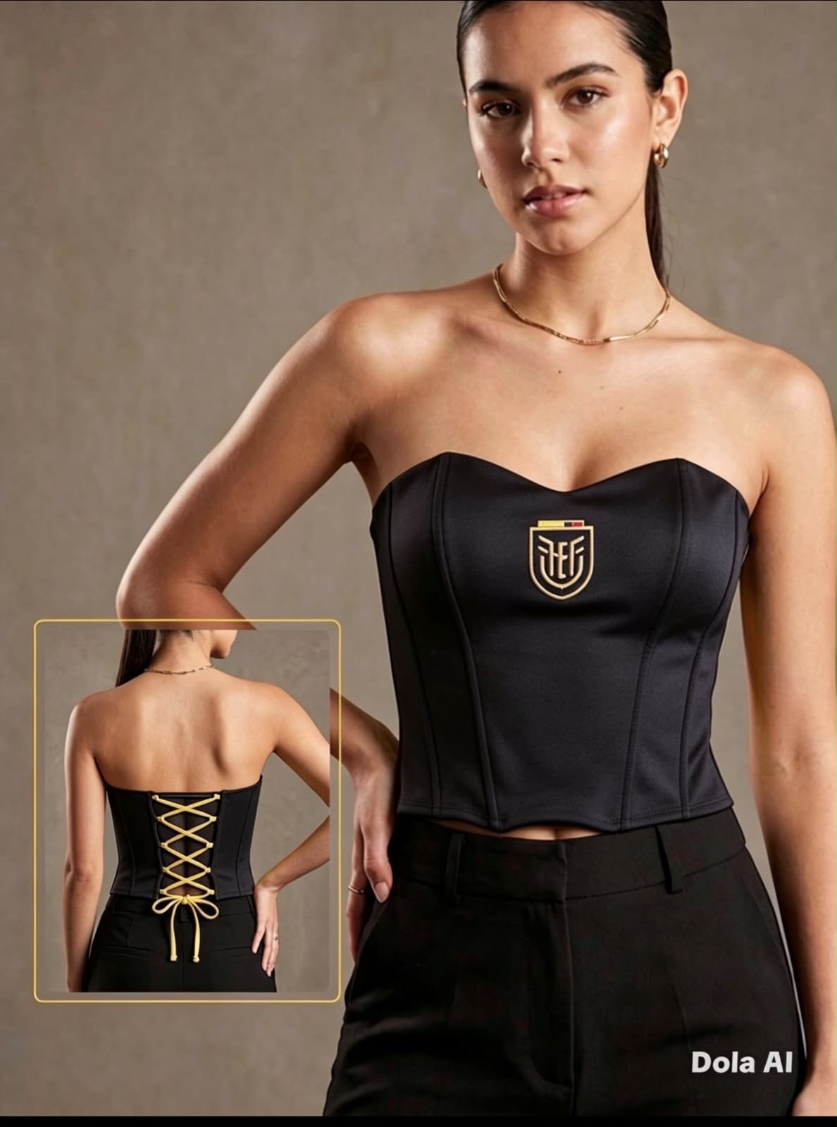 Corset de la selección Negra