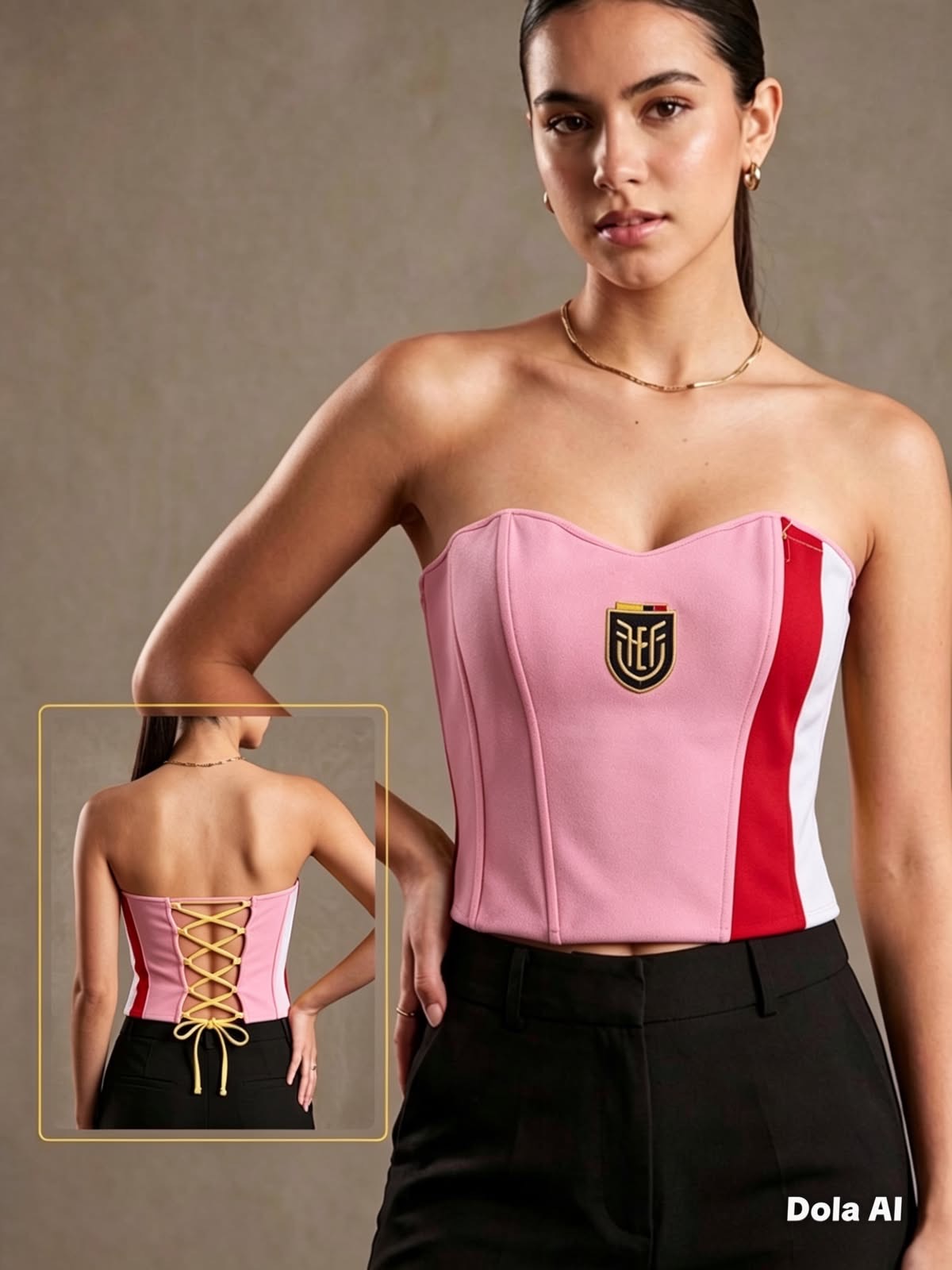 Corset de la selección Rosada
